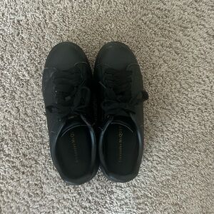 WORN NO BOX Alexander McQueen Classic Black Lace-Up Shoes